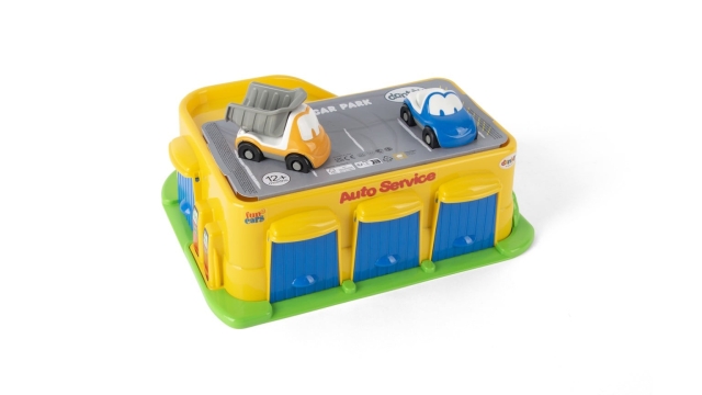 Dantoy Funcars Auto Service & Car Park - 2 Cars (7525)