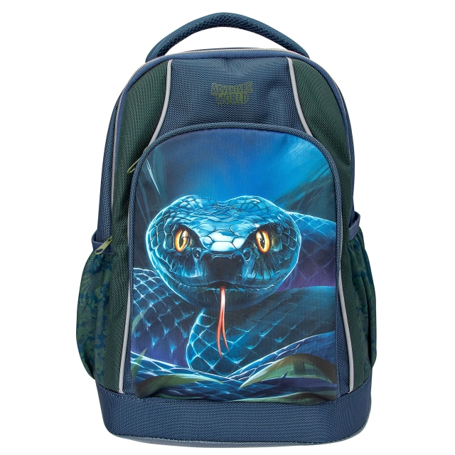 Dino World Adventure World School Backpack With Snake (0413978)