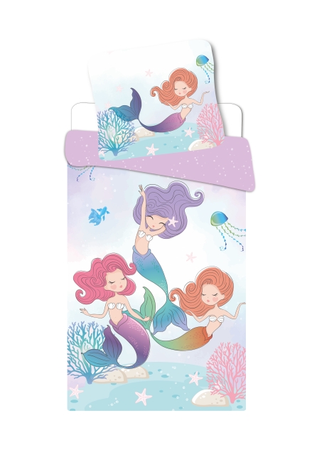 BrandMac Bed Linen - Adult Size 140 x 200 cm - Mermaid (1029335)