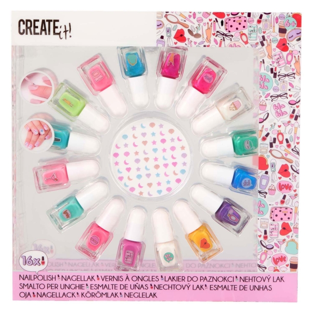CREATE it! Nail Polish Set Mermaid 16 Bottles (84515BV1)
