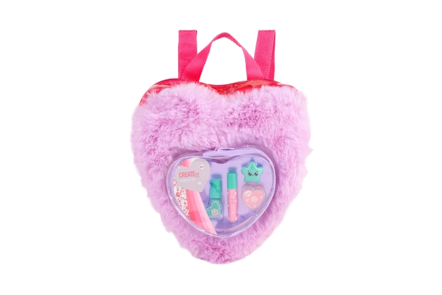 CREATE it! Makeup Set In Fluffy Backpack Love Purp (841009B)