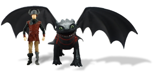 Dragons Viking & Dragon-Toothless & Hiccup (6075557)
