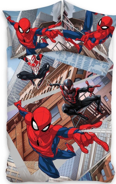 BrandMac Bed Linen - Adult Size 140 x 200 cm - Spiderman (1001044)