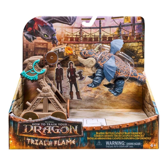 Dragons Blazing Battle - Gronckle vs Catapult