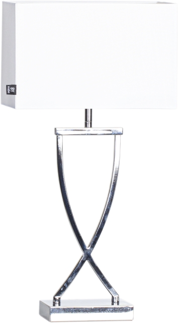 By Rydéns Bordslampa Omega 52 cm krom/vit 2820430-5000 By Rydéns