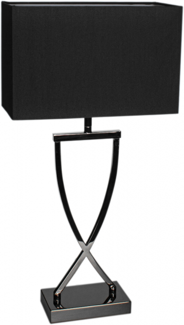 By Rydéns Bordslampa Omega 52 cm svart/krom 2820430-6513 By Rydéns