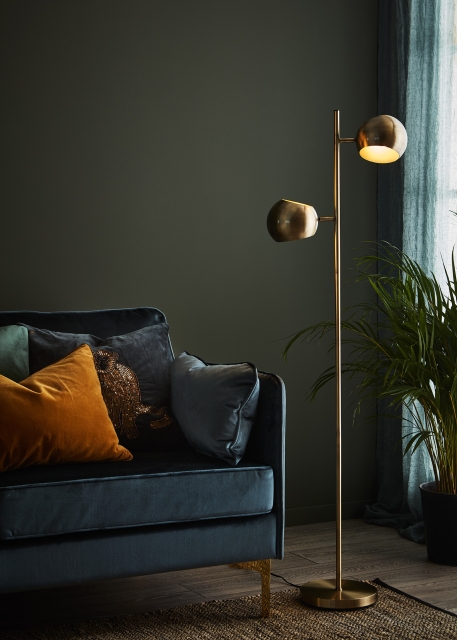 Markslöjd Golvlampa Edgar 107742 antik Markslöjd