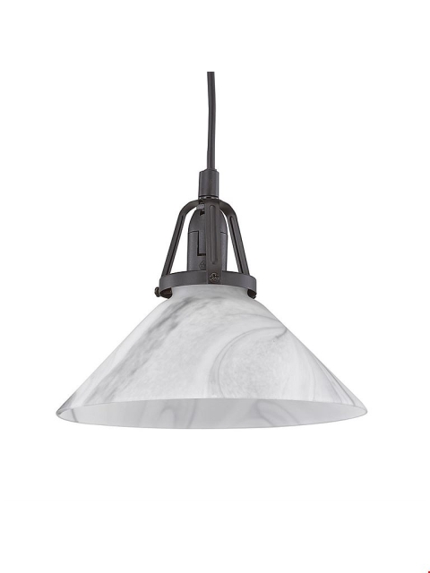 Oriva Fönsterlampa Mille Svart marmor 46836-80 Oriva