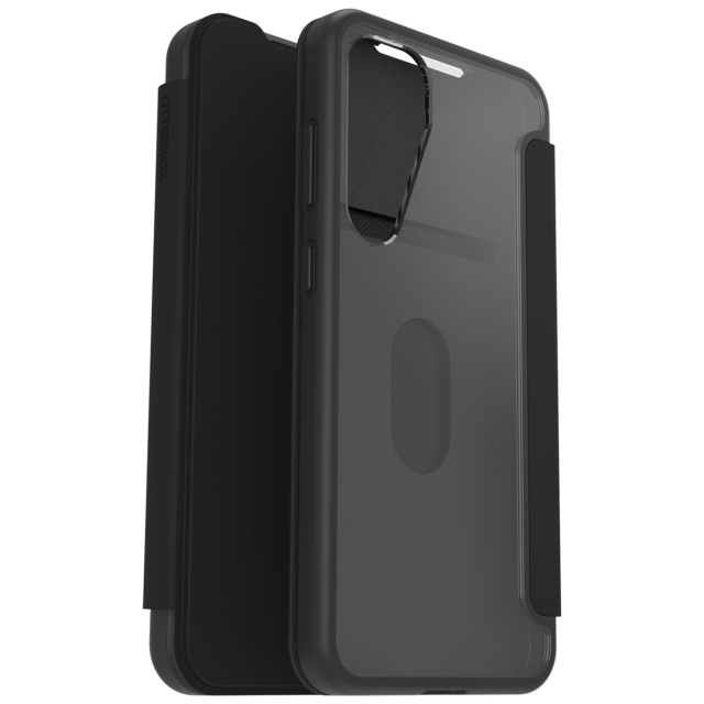 Otterbox React Folio Samsung Galaxy S25+ Black Crystal - clear/black