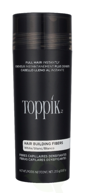 Toppik Hair Building Fibers - White 27.5 g