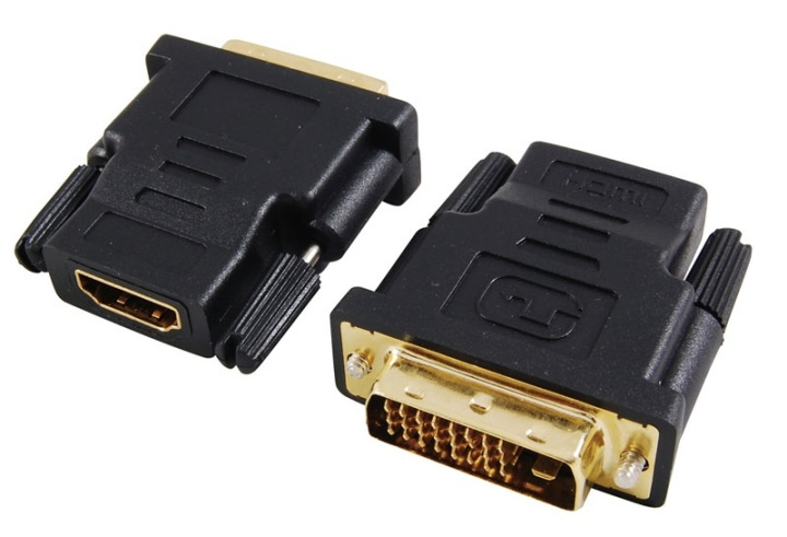 NORDIQZENZ Adapter DVI-D male to HDMI female in the group HOME ELECTRONICS / Cables & Adapters / HDMI / Adapters at TP E-commerce Nordic AB (38-1007)
