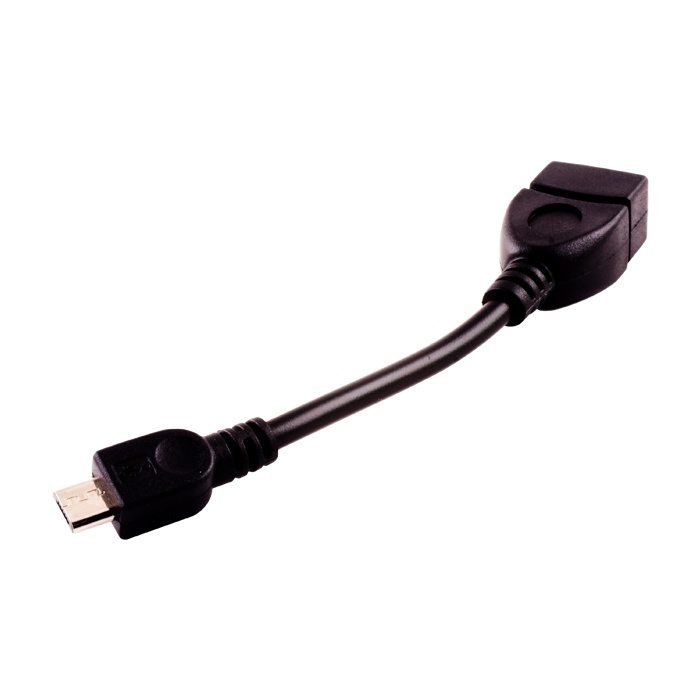 USB adapter OTG, USB female to Micro-USB male in the group SMARTPHONE & TABLETS / Chargers & Cables / Adapters at TP E-commerce Nordic AB (38-10962)