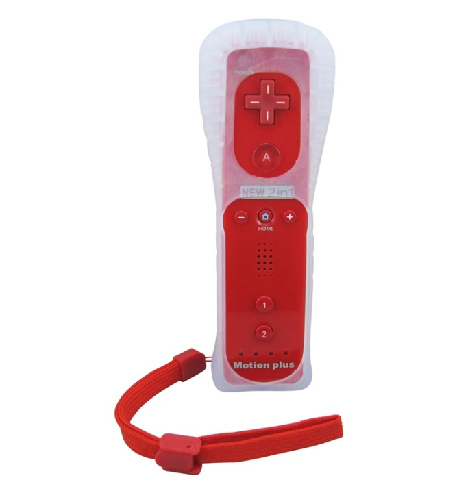 Remote till Wii/Wii U, Röd in the group HOME ELECTRONICS / Game consoles & Accessories / Nintendo Wii at TP E-commerce Nordic AB (38-12117)