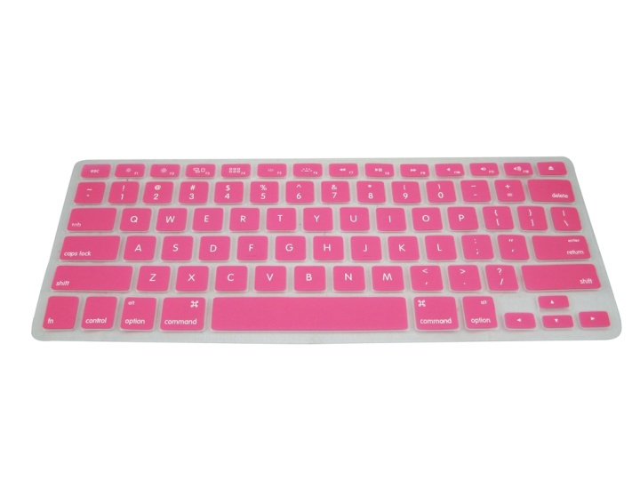 Silicone cover for keyboard, MacBook Pro 13.3 (Pink) in the group COMPUTERS & PERIPHERALS / Laptops & accessories / Case for MacBook at TP E-commerce Nordic AB (38-12127)
