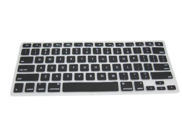 Silicone cover for keyboard, MacBook Pro 13.3 (Black) in the group COMPUTERS & PERIPHERALS / Laptops & accessories / Case for MacBook at TP E-commerce Nordic AB (38-12128)