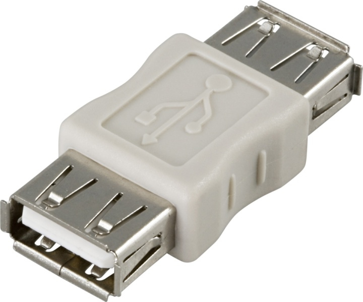 DELTACO Könbytare USB A-A ho in the group COMPUTERS & PERIPHERALS / Computer cables / USB / USB-A / Adapters at TP E-commerce Nordic AB (38-13466)