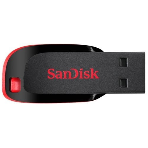 SanDisk Cruzer Blade, USB 2.0-minne (16GB) in the group HOME ELECTRONICS / Storage media / USB memory / USB 2.0 at TP E-commerce Nordic AB (38-1361)