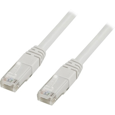 DELTACO U/UTP Cat6 patchkabel, LSZH, 20m, vit in the group COMPUTERS & PERIPHERALS / Computer cables / Network cables / Cat6 at TP E-commerce Nordic AB (38-14144)