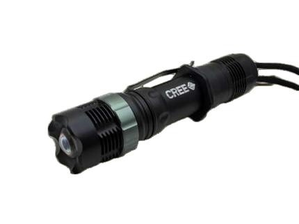 CREE LED SA-6 flashlight with zoom in the group Sport, leisure & Hobby / Flashlights & Head lamps / Flashlights at TP E-commerce Nordic AB (38-14244)