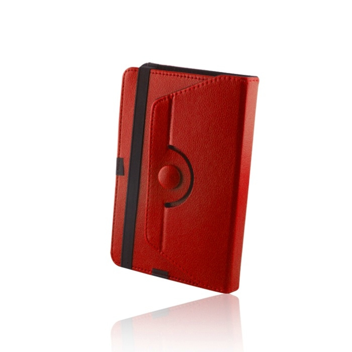 Protective case with rotatable stand 360°, red, universal, 10 in the group SMARTPHONE & TABLETS / Tablet cases / Universal protection at TP E-commerce Nordic AB (38-14251)