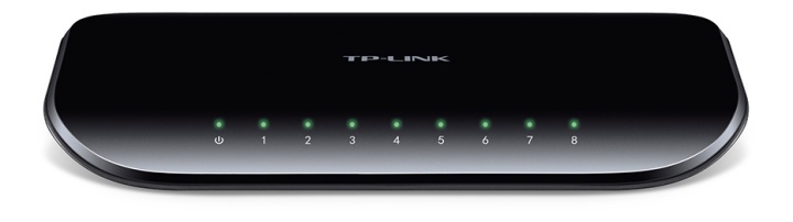 TP-LINK, nätverksswitch, 8-ports 10/100/1000Mbps, RJ45 in the group COMPUTERS & PERIPHERALS / Network / Switches at TP E-commerce Nordic AB (38-1519)