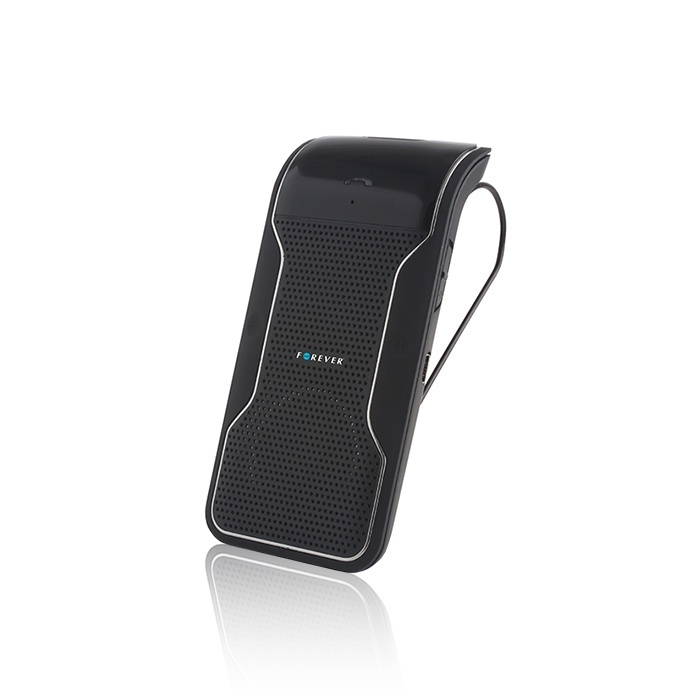 Forever BK-100, Bluetooth speakerphone for car, black in the group SMARTPHONE & TABLETS / Other accessories / Car handsfree at TP E-commerce Nordic AB (38-15489)