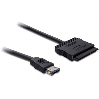 DeLOCK Power Over eSATA to SATA Power and HDD Cable, 5-12V, 0.5m (84402) in the group COMPUTERS & PERIPHERALS / Computer cables / Internal / Power cables & Adapters at TP E-commerce Nordic AB (38-16176)