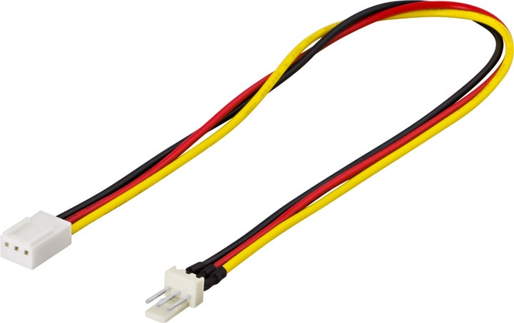 DELTACO Förlängningskabel för 3-pins fläktar 30cm in the group COMPUTERS & PERIPHERALS / Computer cables / Internal / Power cables & Adapters at TP E-commerce Nordic AB (38-16266)