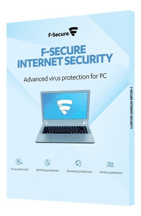 F-Secure Internet Security (1År 1 PC), Fullversion, Nordisk, Slimbox in the group COMPUTERS & PERIPHERALS / Computer accessories / Software at TP E-commerce Nordic AB (38-16568)