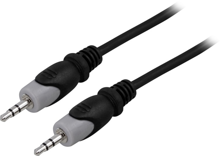 DELTACO Ljudkabel 3,5mm ha - ha, 15m in the group HOME ELECTRONICS / Cables & Adapters / Audio analog / 3.5 mm at TP E-commerce Nordic AB (38-16682)