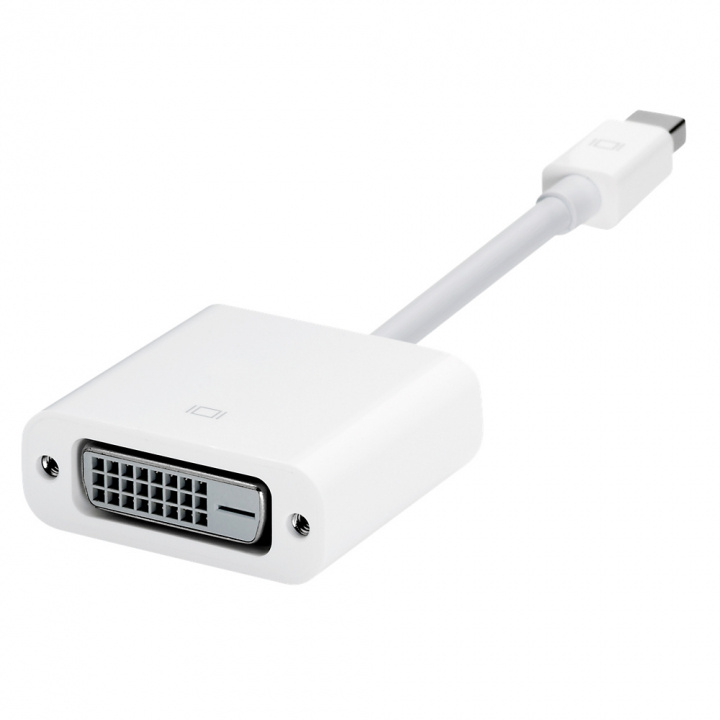 Apple Mini DP till DVI adapter, vit in the group COMPUTERS & PERIPHERALS / Computer cables / DisplayPort / Adapters at TP E-commerce Nordic AB (38-16709)