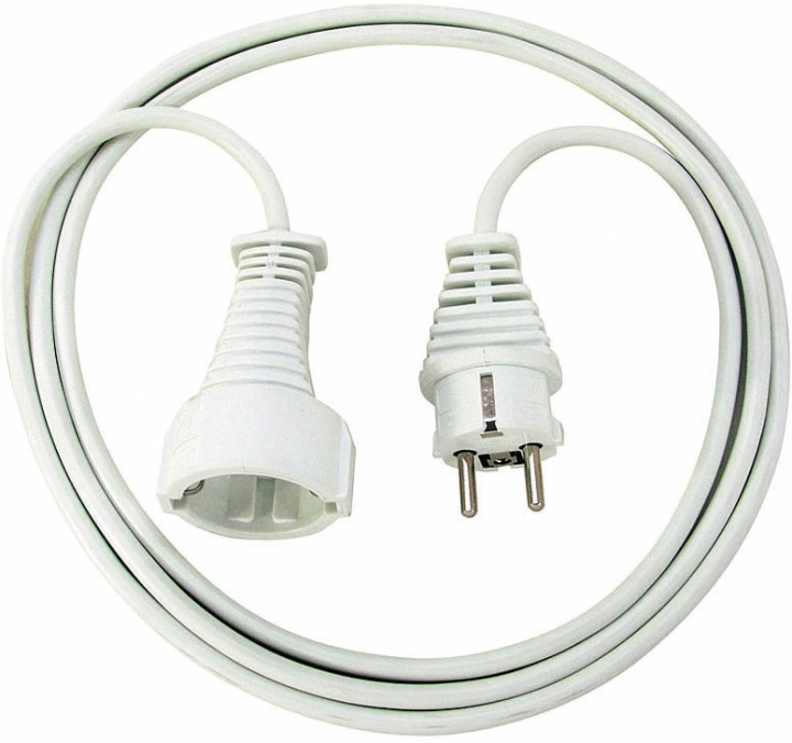 Brennenstuhl grounded extension cable, CEE 7/7 - CEE 7/4, 2m, white (1168120015) in the group HOME, HOUSEHOLD & GARDEN / Electricity & Lighting / Extension cables at TP E-commerce Nordic AB (38-16922)