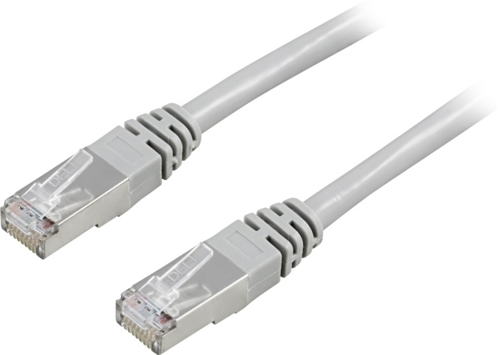 DELTACO FTP Cat5e patchkabel 0.5m in the group COMPUTERS & PERIPHERALS / Computer cables / Network cables / Cat5e at TP E-commerce Nordic AB (38-17524)