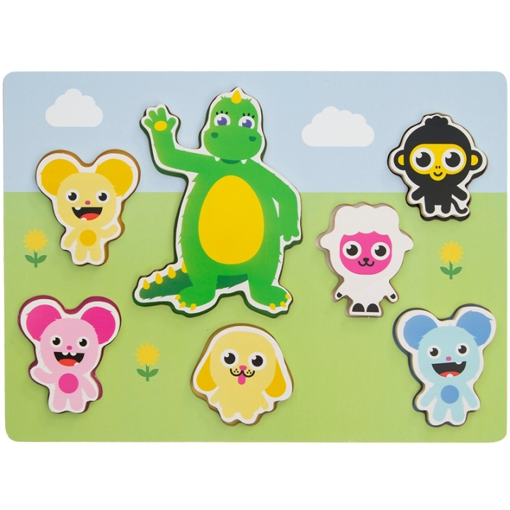 Bolibompa Formpussel 7-bitar 1-3 år in the group TOYS, KIDS & BABY PRODUCTS / Toys / Kids puzzle at TP E-commerce Nordic AB (38-18106)