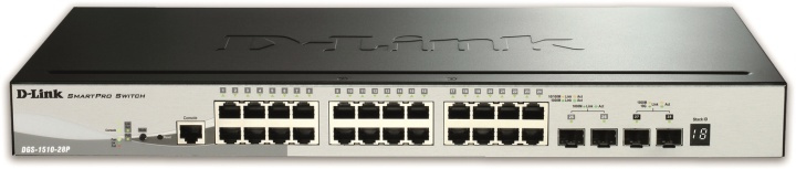 28-Port Gigabit Stackable PoE Smart Managed Switch in the group COMPUTERS & PERIPHERALS / Network / Switches / 10/100/1000Mbps at TP E-commerce Nordic AB (38-18426)