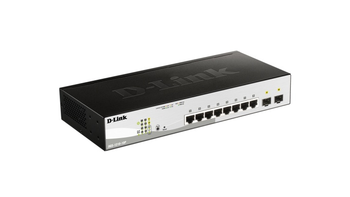 D-Link switch, 10x10/100/1000Mbps, Layer2, PoE, 2xSFP in the group COMPUTERS & PERIPHERALS / Network / Switches / 10/100/1000Mbps at TP E-commerce Nordic AB (38-18459)