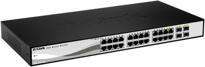D-Link switch, 24x10/100/1000Mbps, Layer2, 4xSFP in the group COMPUTERS & PERIPHERALS / Network / Switches / 10/100/1000Mbps at TP E-commerce Nordic AB (38-18462)
