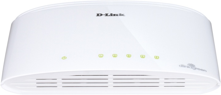 D-Link switch, 5x10/100/1000Mbps, RJ45, bordsm. in the group COMPUTERS & PERIPHERALS / Network / Switches at TP E-commerce Nordic AB (38-18465)