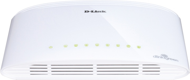 D-Link switch, 8x10/100/1000Mbps, RJ45, bordsm. in the group COMPUTERS & PERIPHERALS / Network / Switches at TP E-commerce Nordic AB (38-18466)