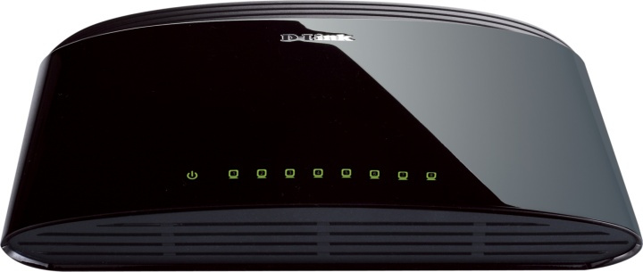 D-Link switch 8x10/100Mbps, NWay, uplink, bordsm. in the group COMPUTERS & PERIPHERALS / Network / Switches / 10/100Mbps at TP E-commerce Nordic AB (38-18491)