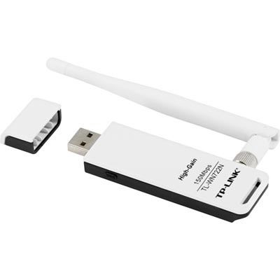 TP-LINK, Wireless Network Card, 150Mbps (TL-WN722N) in the group COMPUTERS & PERIPHERALS / Network / Network cards / USB wireless at TP E-commerce Nordic AB (38-1890)