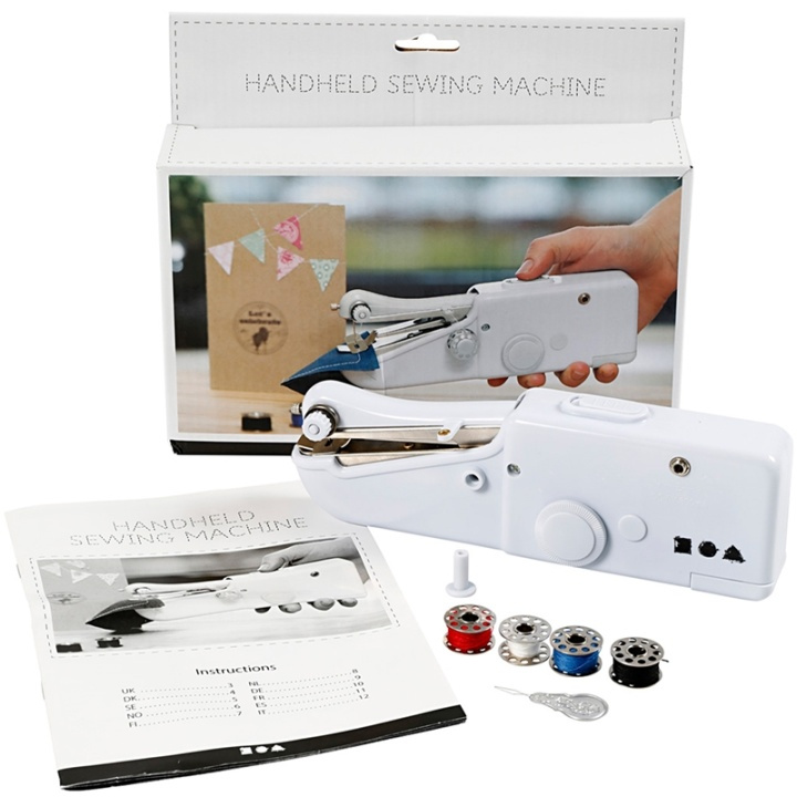 Creotime Handhållen symaskin in the group HOME, HOUSEHOLD & GARDEN / Household appliances / Sewing machine & Accessories / Sewing machines at TP E-commerce Nordic AB (38-19118)