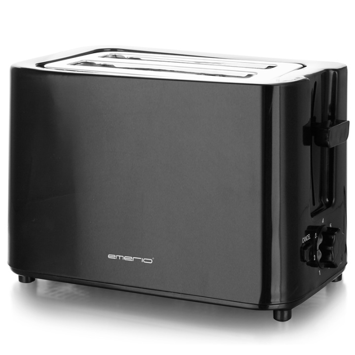 Emerio Brödrost 2 skivors 700Watt Sva in the group HOME, HOUSEHOLD & GARDEN / Household appliances / Toasters & Bread grills / Toasters at TP E-commerce Nordic AB (38-19598)