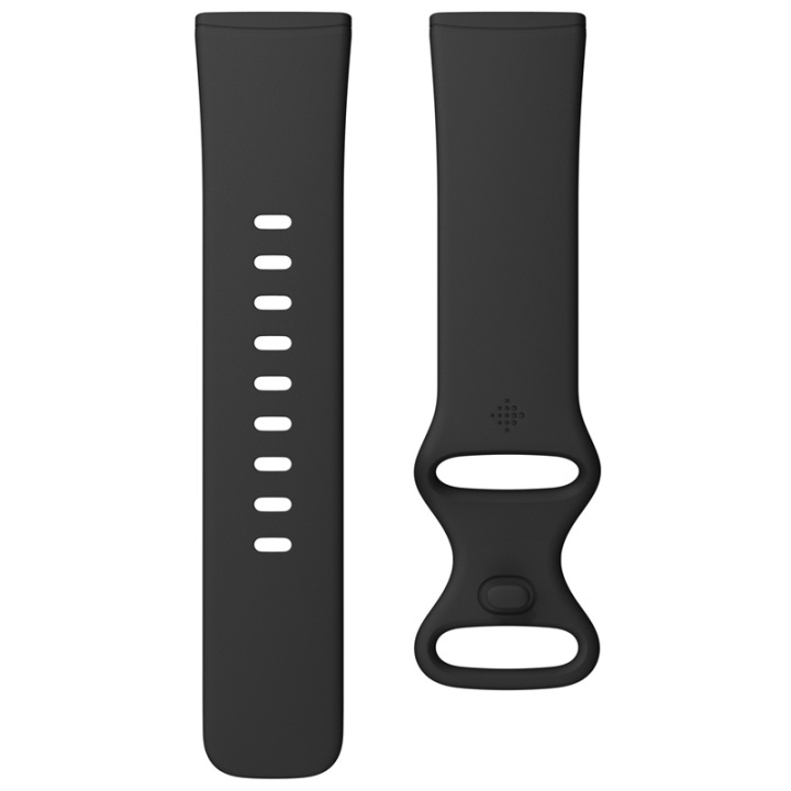 Fitbit Versa 3/Sense Armband Black (L in the group Sport, leisure & Hobby / Smartwatch & Activity trackers / Accessories at TP E-commerce Nordic AB (38-19879)