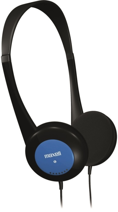 Maxell Kids Headphones, hörlurar för barn, kontrollerad volym, blå in the group HOME ELECTRONICS / Audio & Picture / Headphones & Accessories / Headphones at TP E-commerce Nordic AB (38-20892)