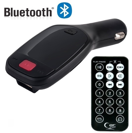 Forever TR-300 Bluetooth FM-Sändare med inbyggd mikrofon in the group CAR / Car audio & Multimedia / FM-transmitters at TP E-commerce Nordic AB (38-20992)