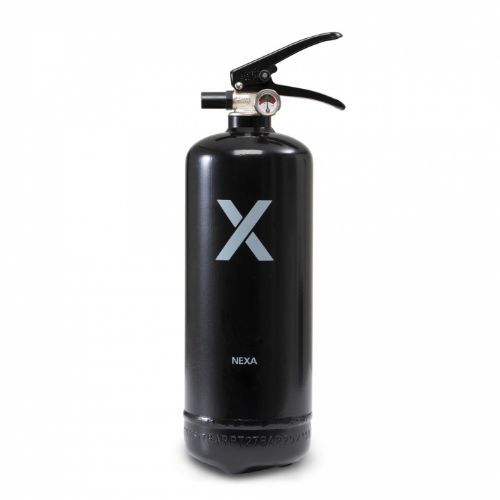 Nexa brandsläckare, 2 Kg ABC-pulver (Svart) in the group HOME, HOUSEHOLD & GARDEN / Alarm & Security / Fire, smoke, gas / fire extinguishers at TP E-commerce Nordic AB (38-21065)