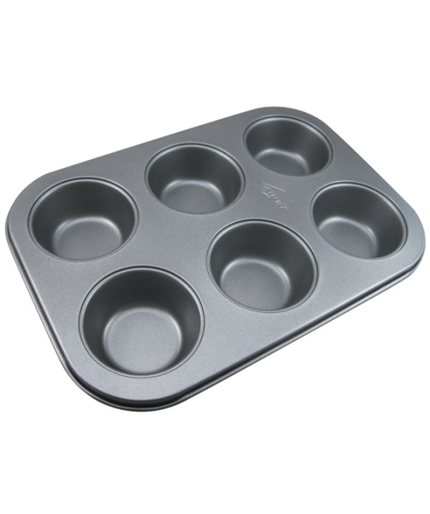 Muffin tin with non-stick coating in the group HOME, HOUSEHOLD & GARDEN / Kitchen utensils / Baking accessories at TP E-commerce Nordic AB (38-21802)