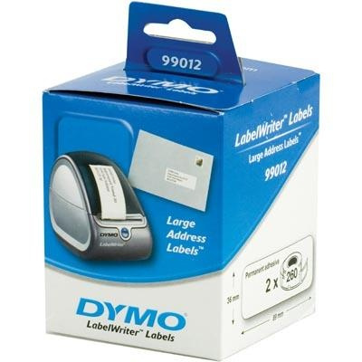 DYMO LabelWriter stora adressetiketter, vita 89x36mm / 2x260st in the group COMPUTERS & PERIPHERALS / Printers & Accessories / Printers / Label machines & Accessories / Labels at TP E-commerce Nordic AB (38-22207)