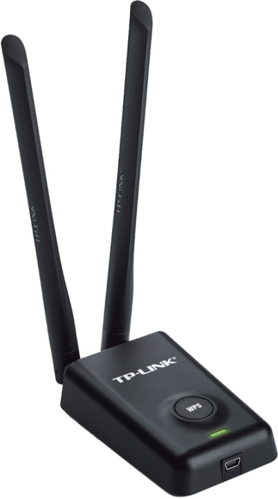 TP-Link trådlöst nätverkskort, USB, 300Mbps, 802.11b/g/n, svart in the group COMPUTERS & PERIPHERALS / Network / Network cards / USB wireless at TP E-commerce Nordic AB (38-22442)